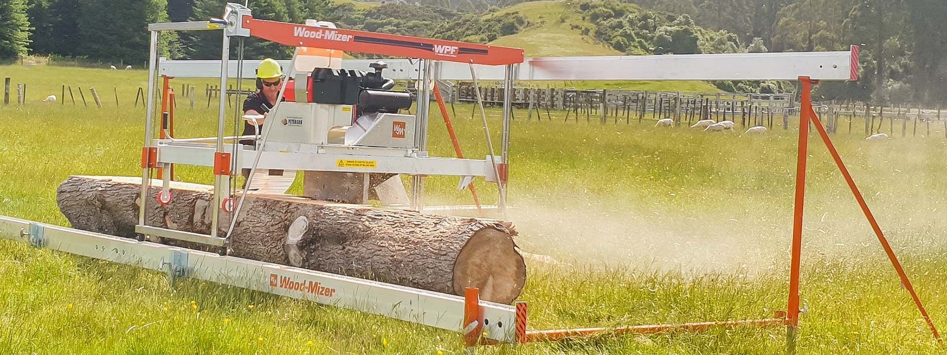 WOOD-MIZER AND PETERSON PORTABLE SAWMILLS REACH STRATEGIC AGREEMENT